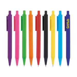 A2321, Bolígrafo de plástico con cuerpo en color. Mecanismo de click.