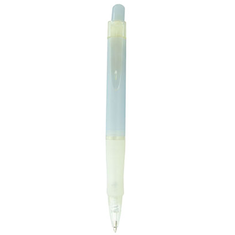 col-mlk, Boligrafo de plastico modelo colors transparente en colores amarillo,azul,morado,naranja,rojo,verde