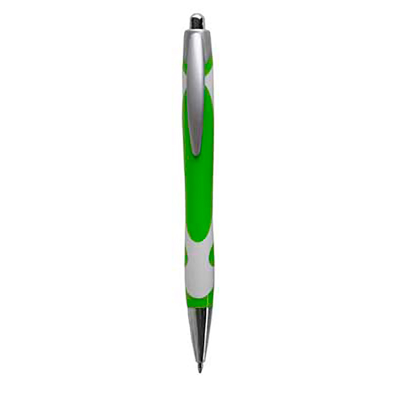 spl-sol, Boligrafo de plastico modelo Splash en colore solido verde,azul,morado,naranja,rosa,rojo